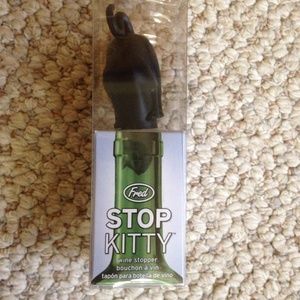FRED - Kitty Wine Stopper - Brand New